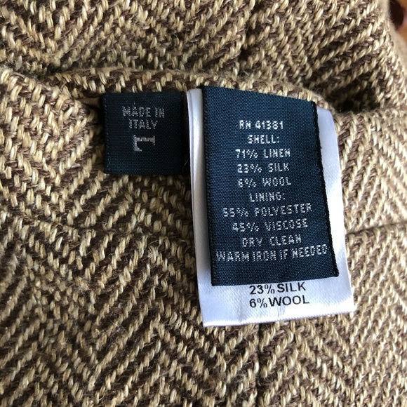 Polo RL - Herringbone Langley Vest (Made in Italy)